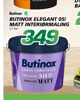 Coop Byggmix Butinox elegant 05/ matt interiørmaling tilbud