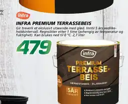 Coop Byggmix Infra premium terrassebeis tilbud