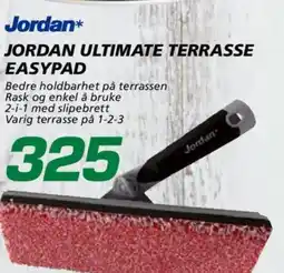 Coop Byggmix Jordan ultimate terrasse easypad tilbud