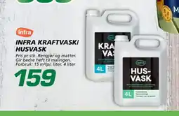 Coop Byggmix Infra kraftvaski husvask tilbud