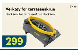 Maxbo Verktøy for terrasseskrue tilbud