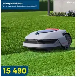 Maxbo Robotgressklipper tilbud