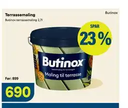 Maxbo Terrassemaling tilbud