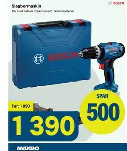 Maxbo Slagbormaskin tilbud