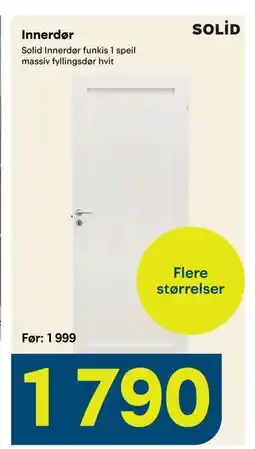 Maxbo Innerdør tilbud