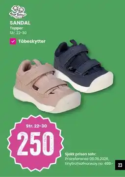 Sport Outlet TINY TROLLS of Norway SANDAL tilbud