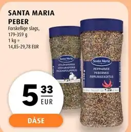 Scandinavian Park SANTA MARIA PEBER, EUR 5.33 tilbud