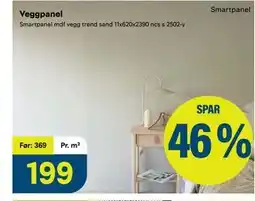 Maxbo Veggpanel tilbud