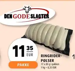 Scandinavian Park RINGRIDERPØLSER, EUR 11.35 tilbud