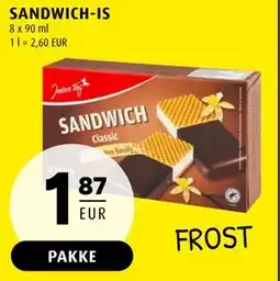 Scandinavian Park SANDWICH-IS, EUR 1.87 tilbud