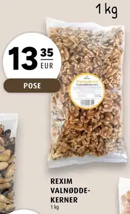 Scandinavian Park REXIM VALNØDDEKERNER, EUR 13.35 tilbud