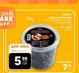 Scandinavian Park TRIMEX TÜRKISCH PFEFFER, EUR 7.33, App-pris tilbud