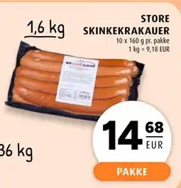Scandinavian Park STORE SKINKEKRAKAUER, EUR 14.68 tilbud