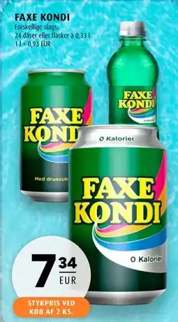 Scandinavian Park FAXE KONDI, EUR 7.34 tilbud