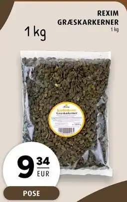 Scandinavian Park REXIM GRÆSKAR KERNER, EUR 9.34 tilbud