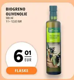 Scandinavian Park BIOGRENO OLIVENOLIE, EUR 6.01 tilbud