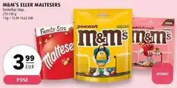 Scandinavian Park M&M’S ELLER MALTESERS, EUR 3.99 tilbud