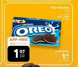 Scandinavian Park OREO ORIGINAL, EUR 1.6, App-pris tilbud