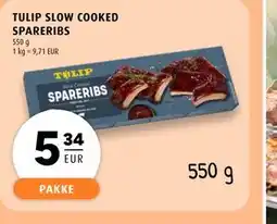 Scandinavian Park TULIP SLOW COOKED SPARERIBS, EUR 5.34 tilbud