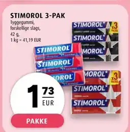 Scandinavian Park STIMOROL 3-PAK, EUR 1.73 tilbud
