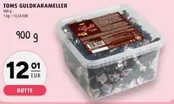 Scandinavian Park TOMS GULDKARAMELLER, EUR 12.01 tilbud