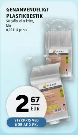 Scandinavian Park GENANVENDELIGT PLASTIKBESTIK, EUR 2.67 tilbud