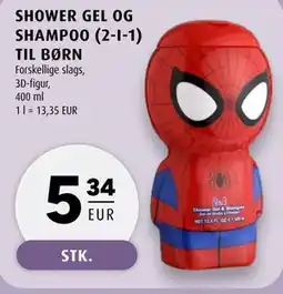 Scandinavian Park SHOWER GEL OG SHAMPOO (2-I-1) TIL BØRN, EUR 5.34 tilbud