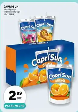 Scandinavian Park CAPRI-SUN, EUR 2.99 tilbud