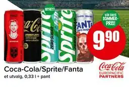 Spar Coca-Cola/Sprite/Fanta tilbud