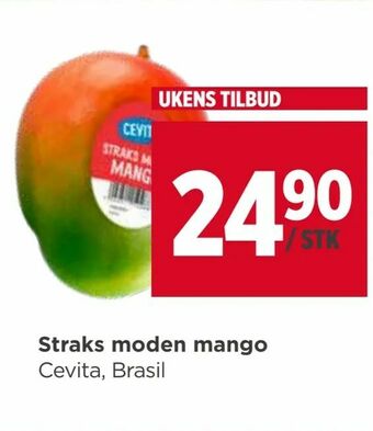 Meny Straks moden mango tilbud