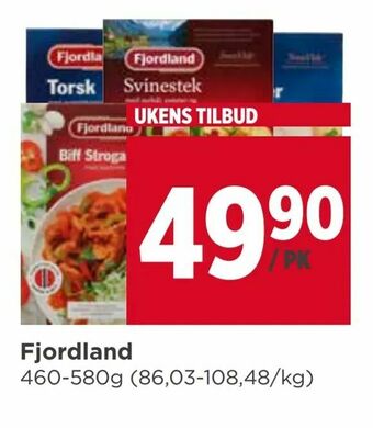 Meny Fjordland tilbud