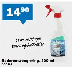 Biltema Baderomsrengjøring, 500 ml tilbud