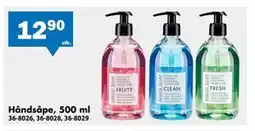 Biltema Håndsåpe, 500 ml tilbud