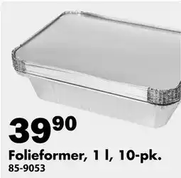 Biltema Folieformer, 1 l, 10-pk tilbud
