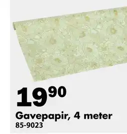 Biltema Gavepapir, 4 meter tilbud