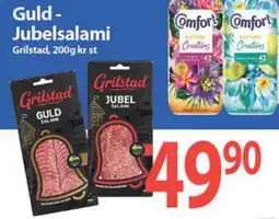 MaxiMat Charlottenberg GRILSTAD Guld- Jubelsalami tilbud