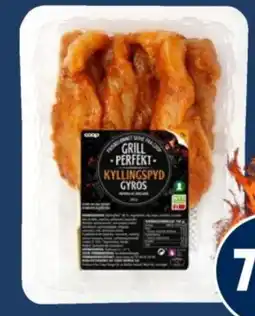 Coop Obs COOP Gp kyllingspyd gyros tilbud