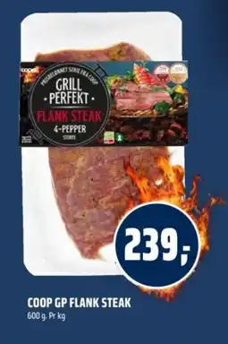 Coop Obs COOP Gp flank steak tilbud
