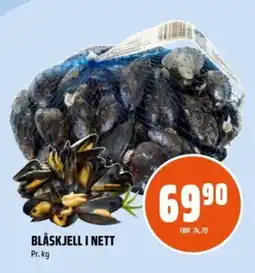 Coop Obs Blåskjell i nett tilbud