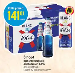 Eurocash KRONENBURG Ol 1664 tilbud