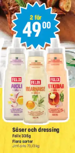 Eurocash FELIX Såser och dressing tilbud