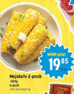 Eurocash Majskolv 2-pack tilbud