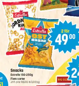Eurocash ESTRELLA Snacks tilbud