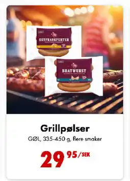 Nordby Supermarket GØL Grillpølser tilbud