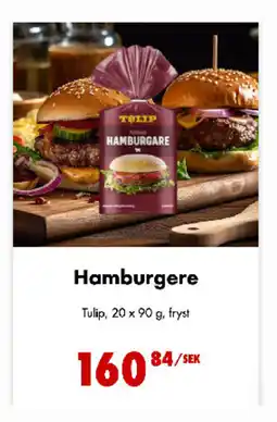 Nordby Supermarket TULIP Hamburgere tilbud