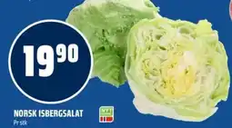 Coop Obs Norsk isbergsalat tilbud