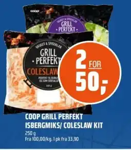 Coop Obs Coop grill perfekt isbergmiks/coleslaw kit tilbud