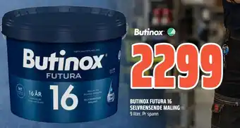 Coop Obs Butinox Futura 16 selvrensende maling tilbud