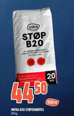 Coop Obs Infra B20 støpemørtel tilbud