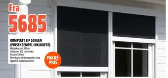 Coop Obs Komplett zip screen tilbud